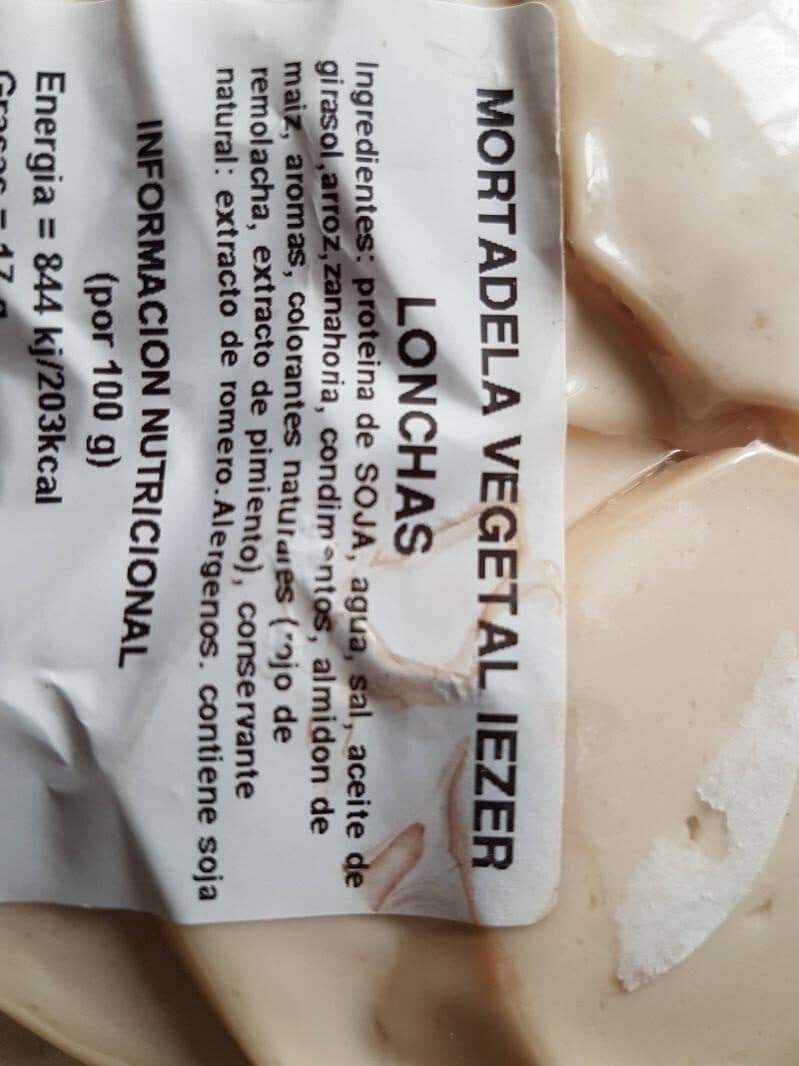 Iezeress Mortadela suave packshot