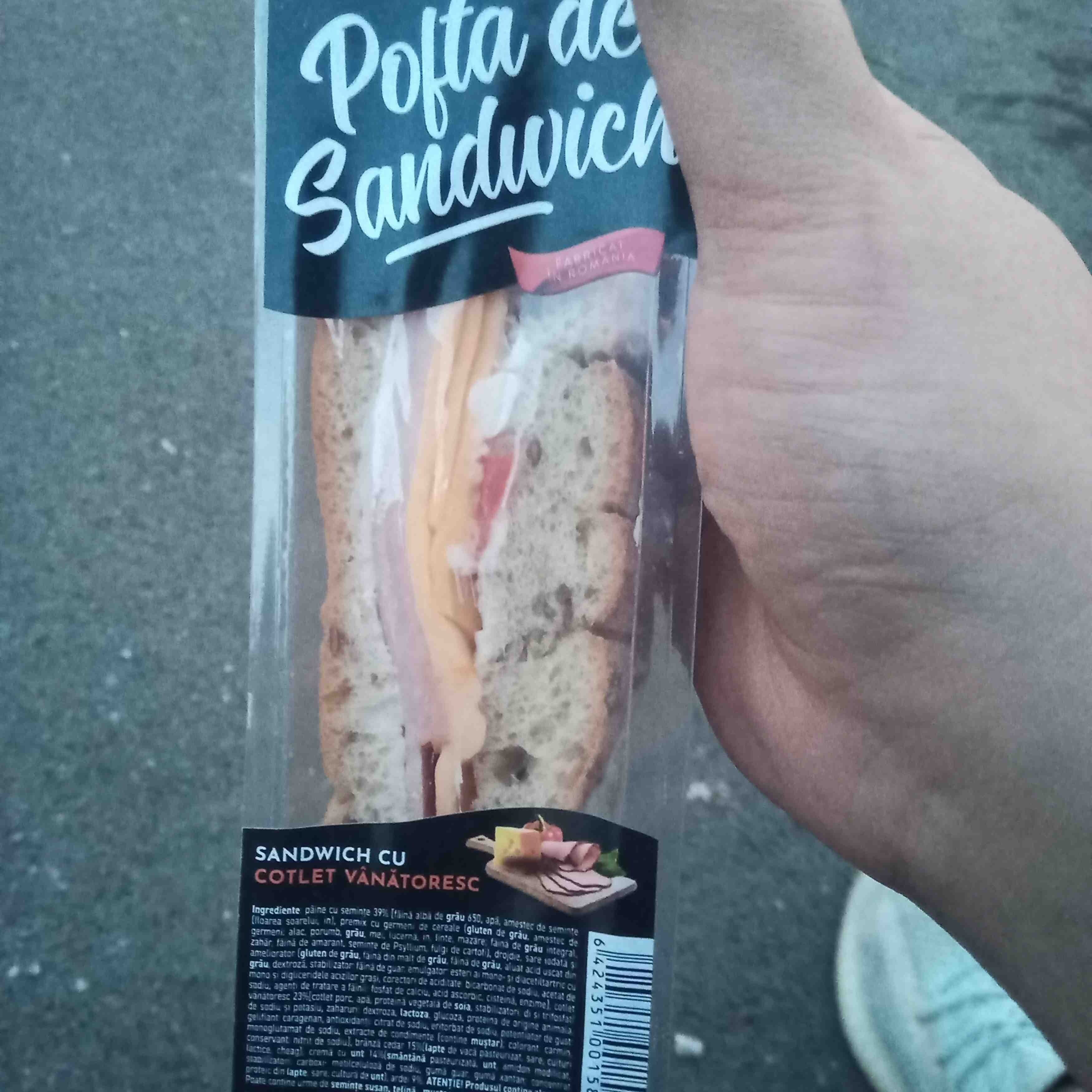 Snack 4 U pofta de sandwich packshot