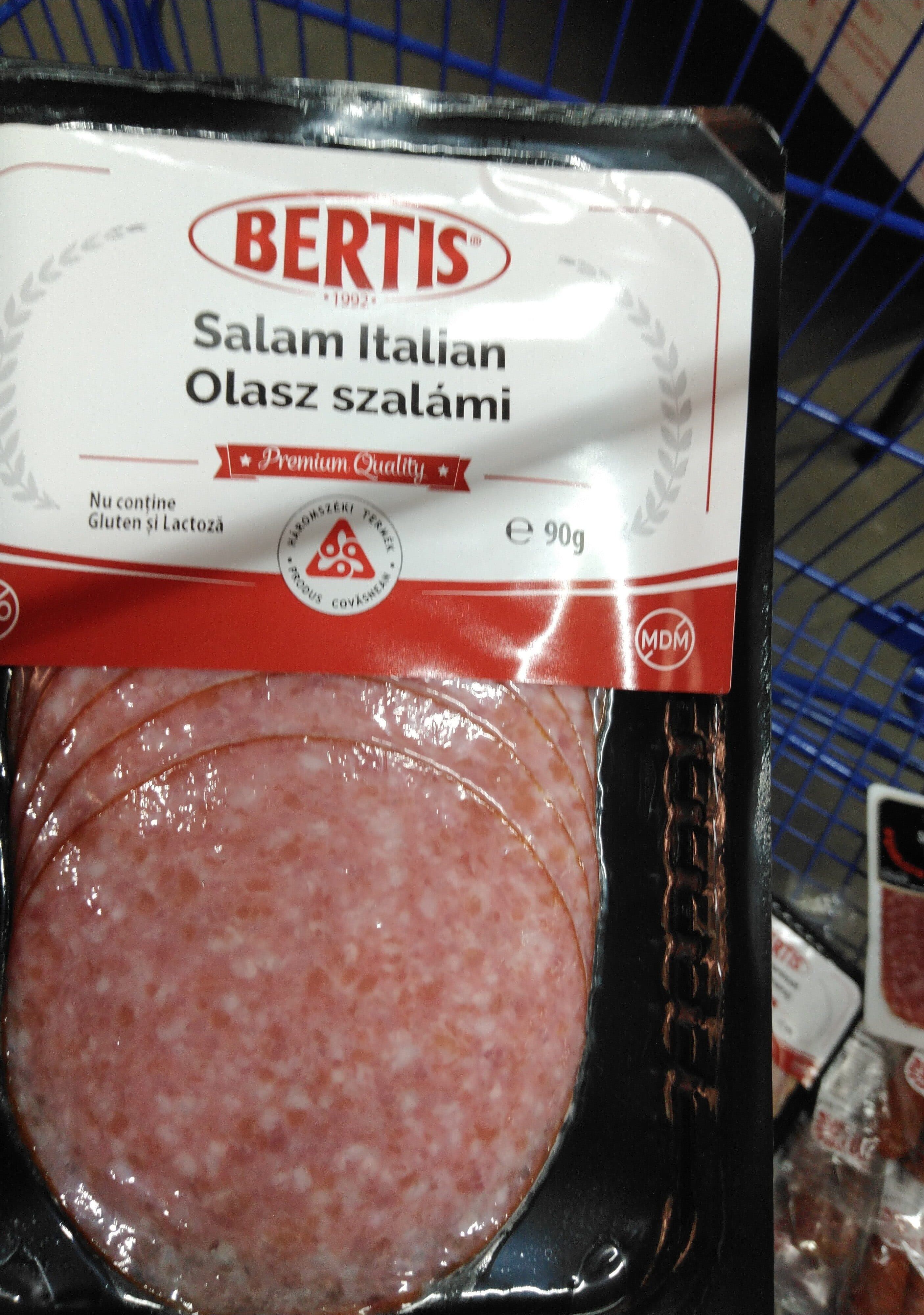 bertis Salam italian felii packshot