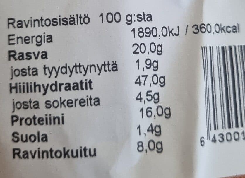 Tiihosen Leipomo 7-viljan Leipä packshot