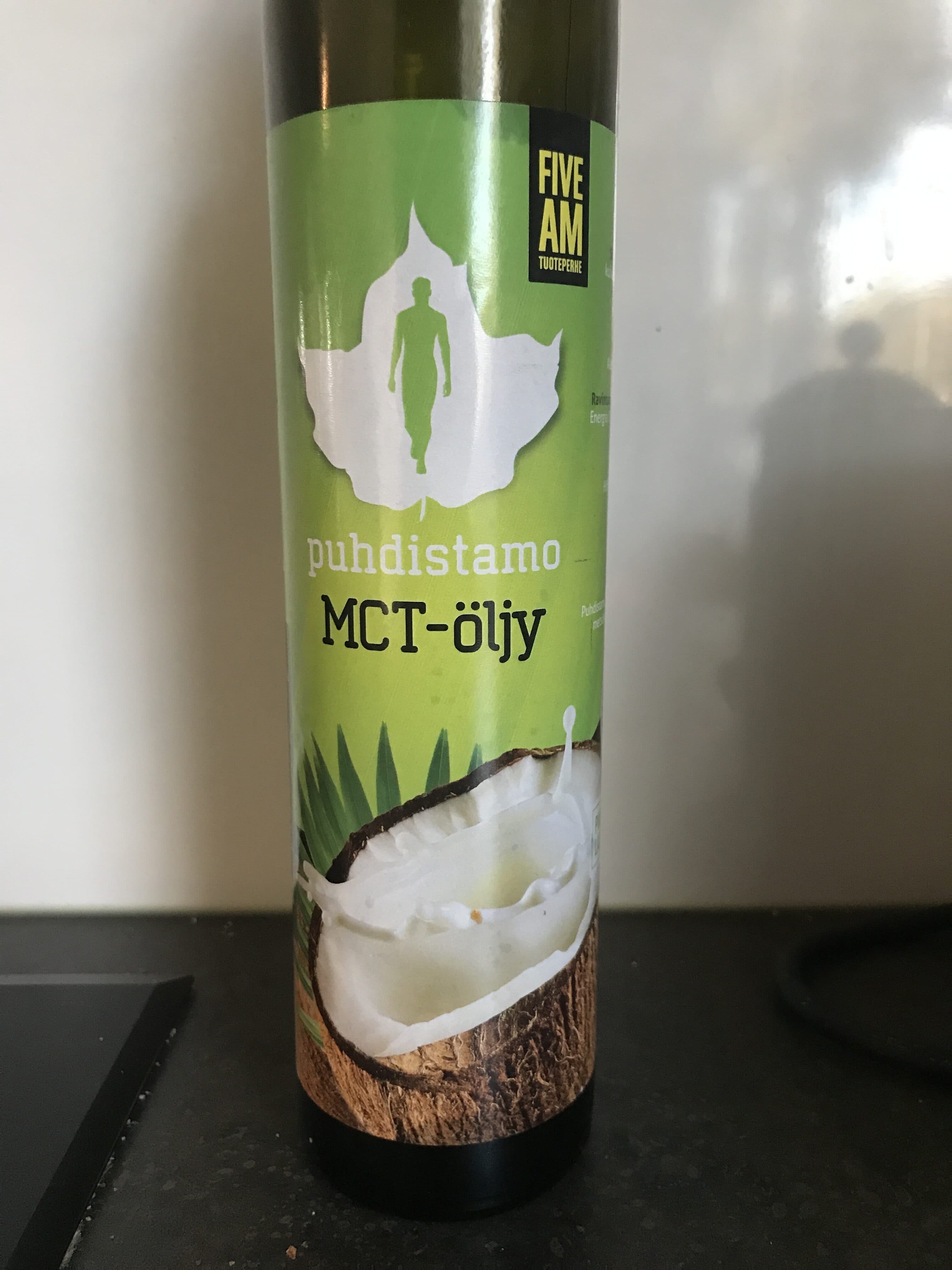 Five AM MCT-öljy packshot