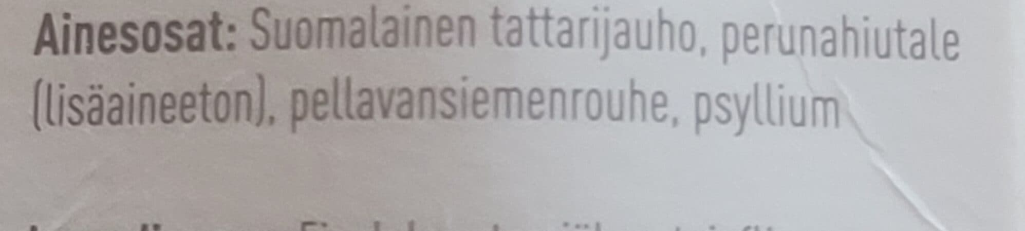 Viljatuote Tumma Gluteeniton Jauhoseos packshot