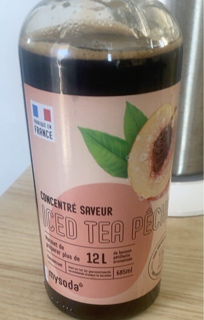 Iced tea peche packshot