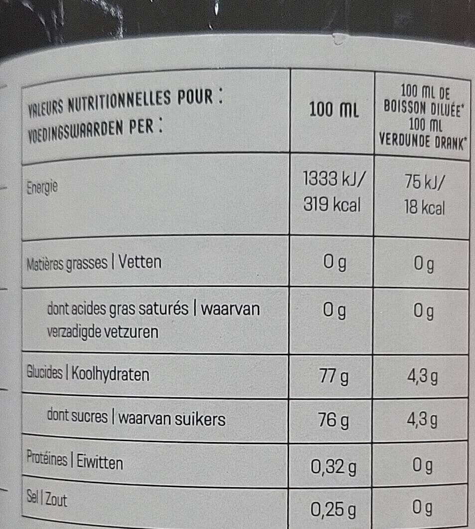 Open Food Facts Iced tea peche packshot