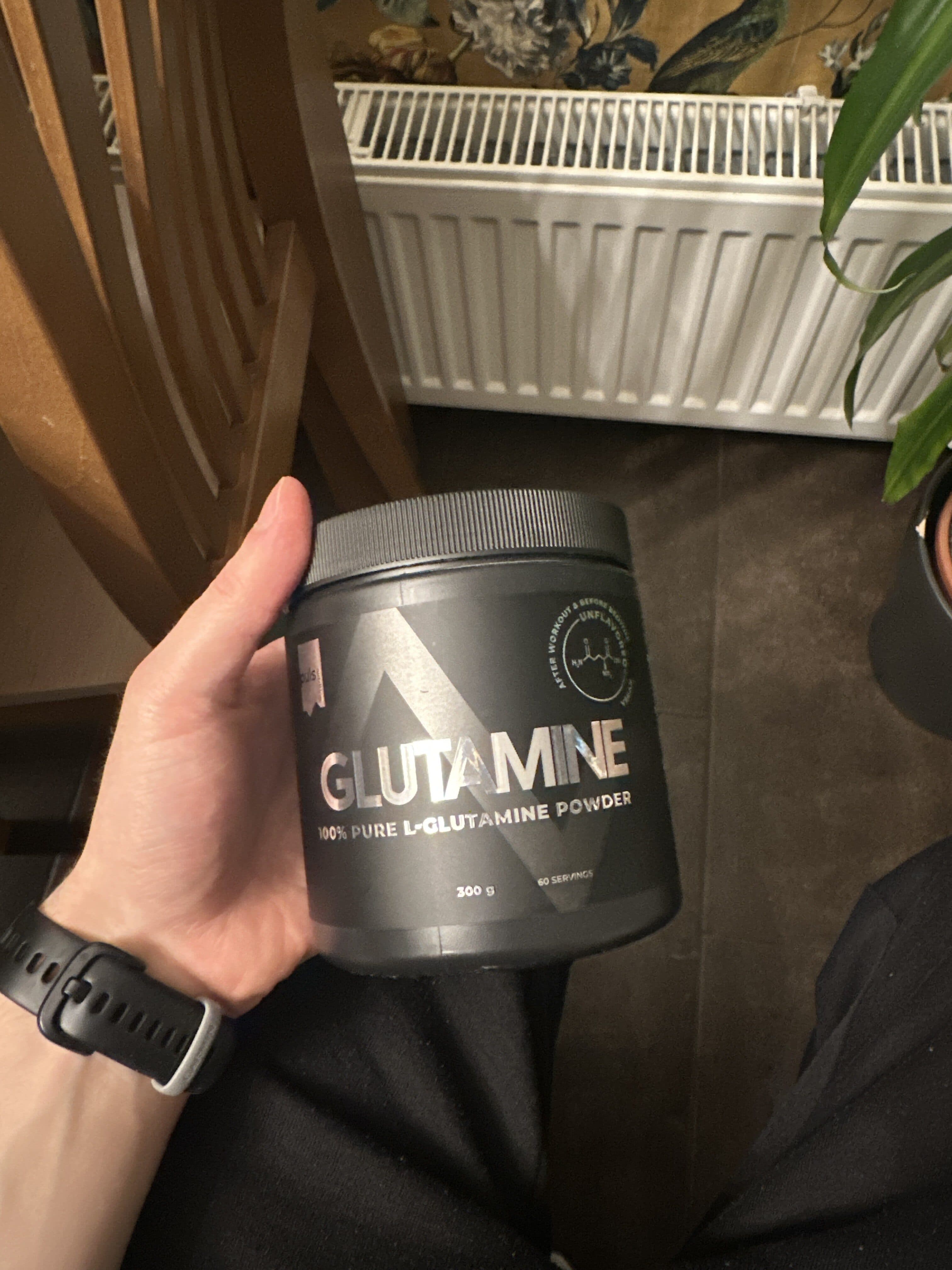 Glutamine 100% Pure L-glutamine Powder packshot