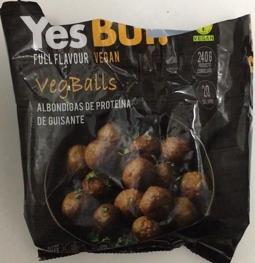 Albóndigas de proteina de guisante packshot