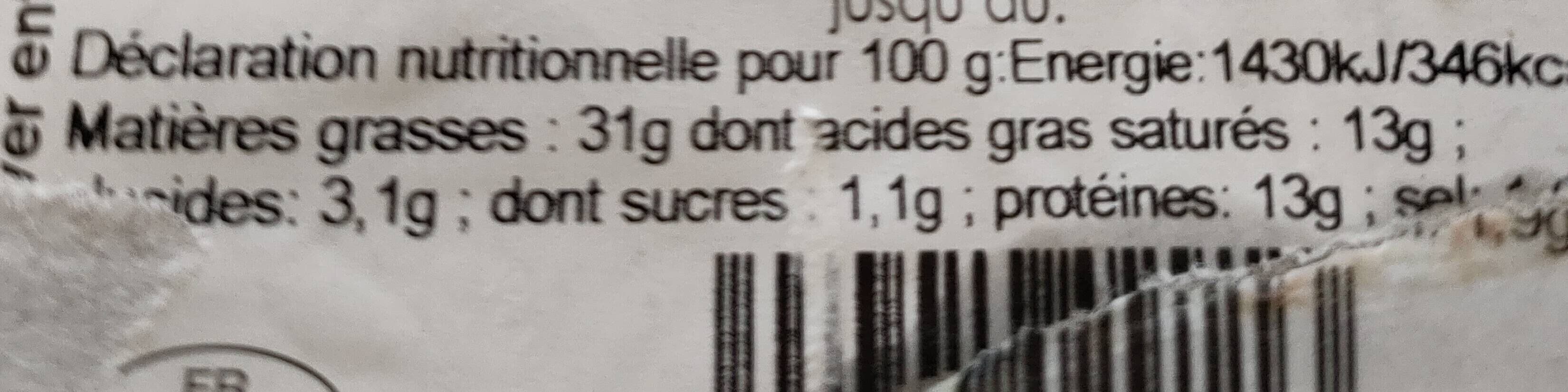 Open Food Facts Pâté de foie du Nord la bourgeoise du Nord packshot