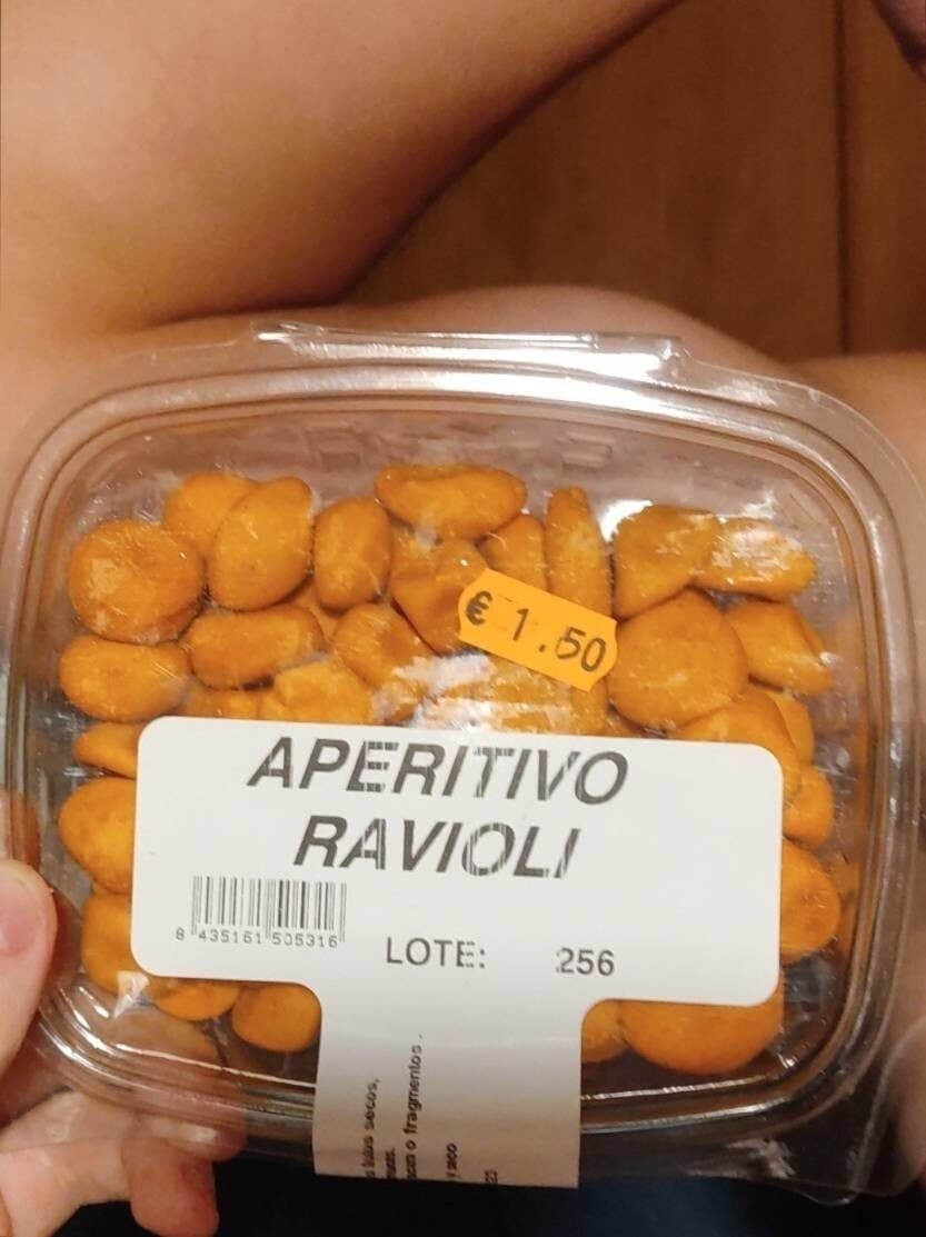 Aperitivo Ravioli packshot