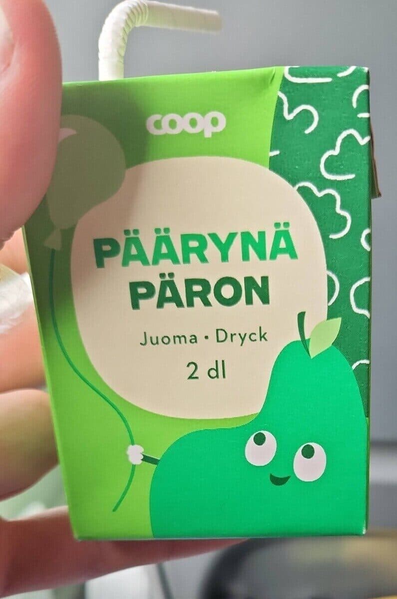 Coop Päärynä Trippi Juoma packshot