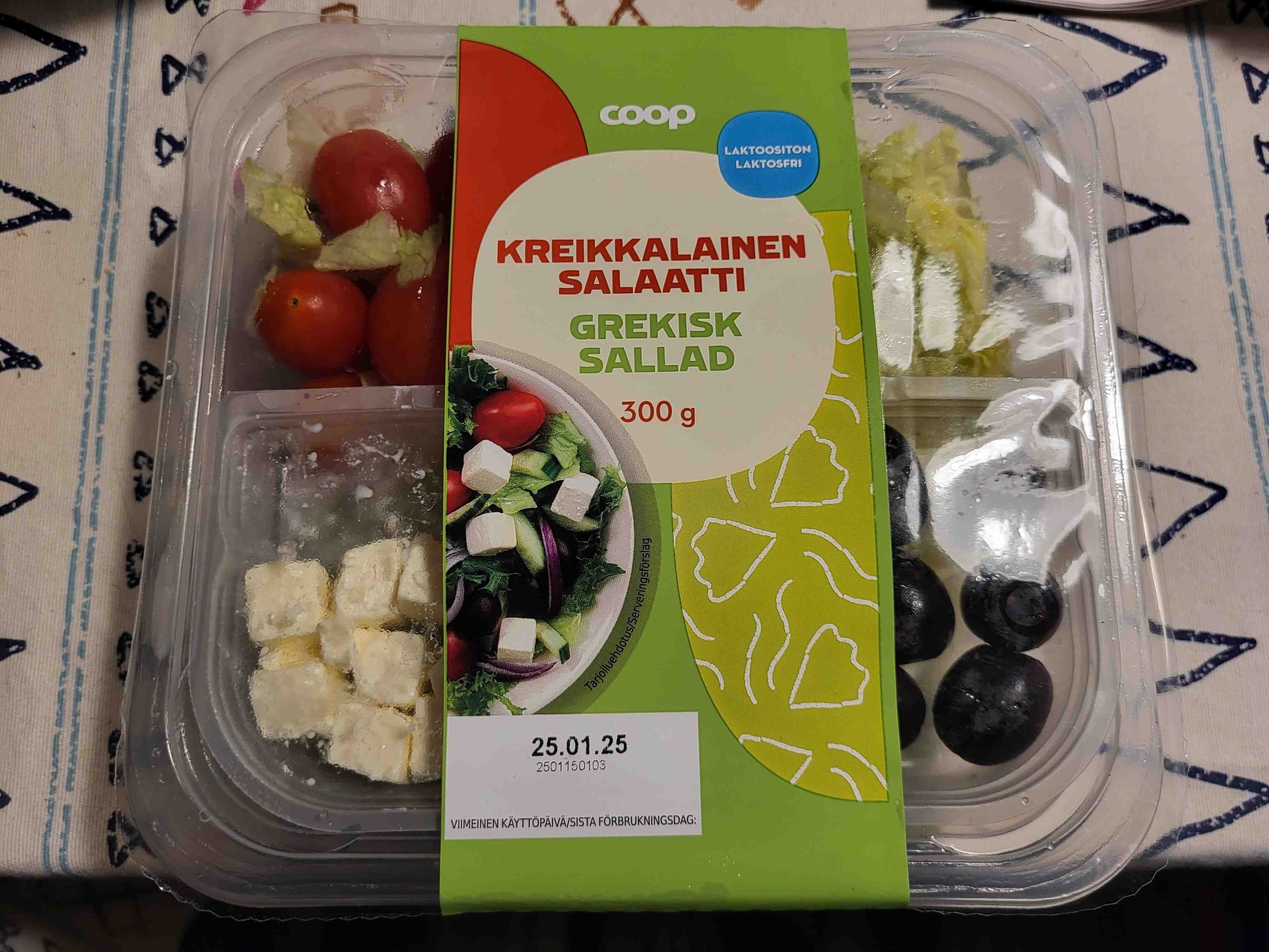 Coop Kreikkalainen Salaatti packshot
