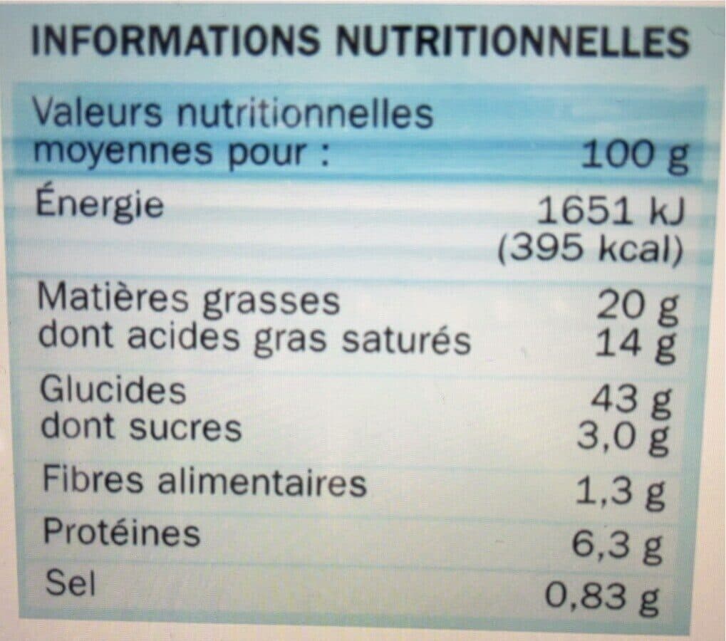 Open Food Facts Pate feuilletée packshot