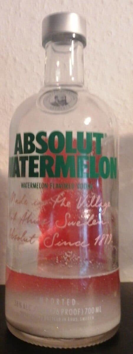 Absolut Vodka watermelon packshot