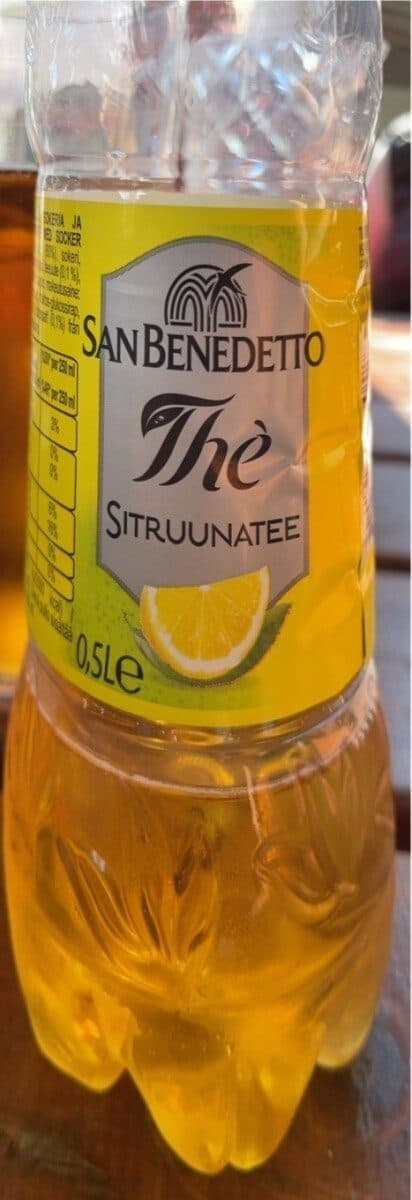San Benedetto Sitruunatee packshot