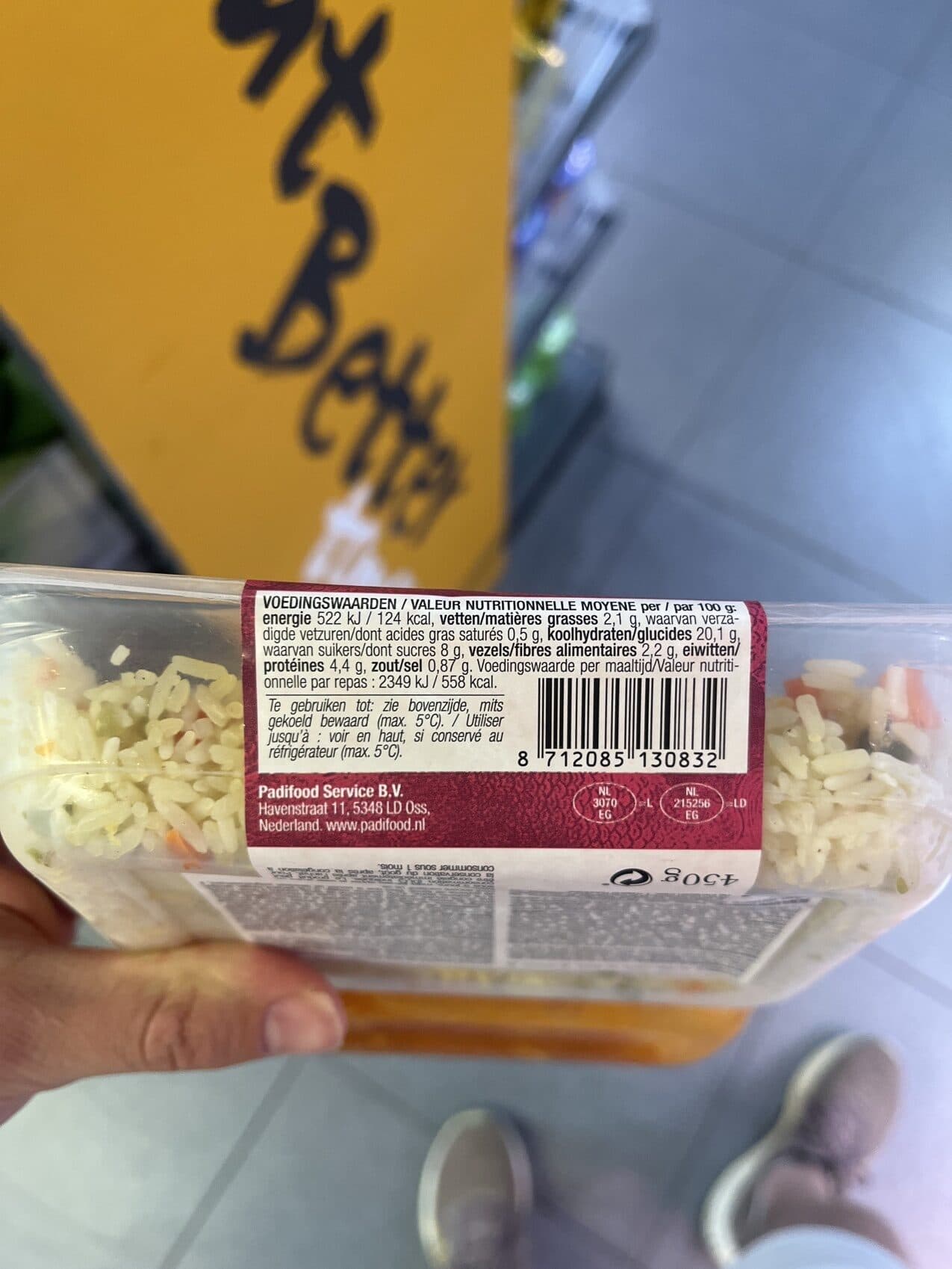 Padifood Kip Sweet Chili Met Rijst Kantonese Stijl packshot